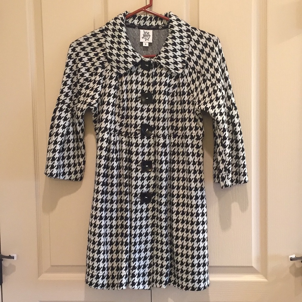 Ivy Jane houndstooth Jacket Size Small